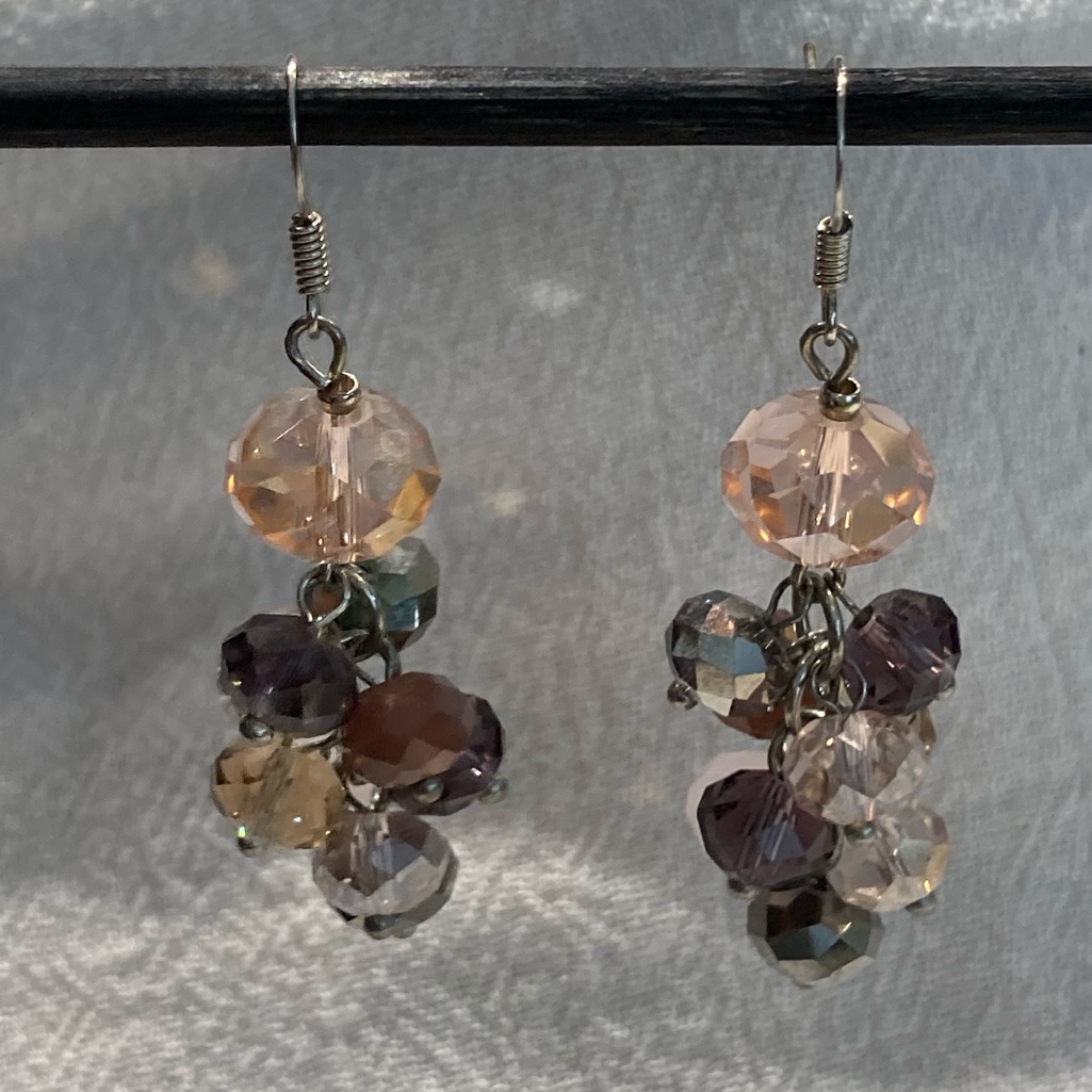 Beaded String Earrings